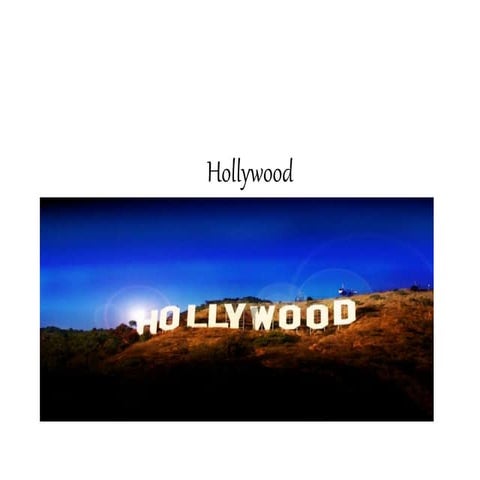 Hollywood slideshow