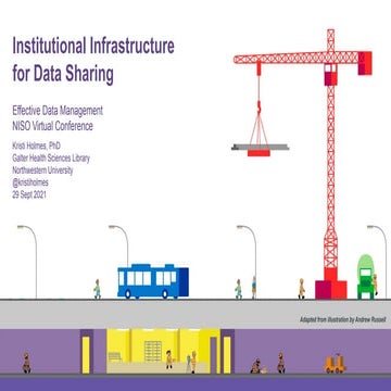 Holmes "Institutional Infrastructure for Data Sharing"