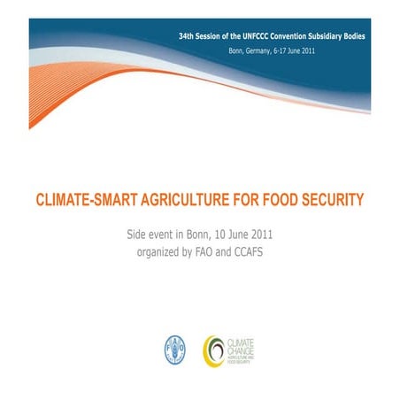 Climate Smart Agriculture | PDF