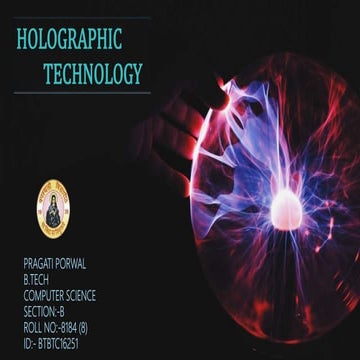 Holographic Technology