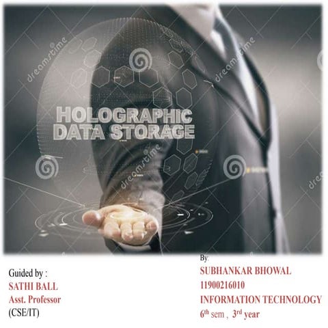 Holographic data storage