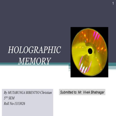 Holographic Memory 
