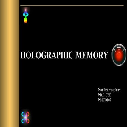 Holographic memory