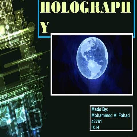 Holography phy-fahad