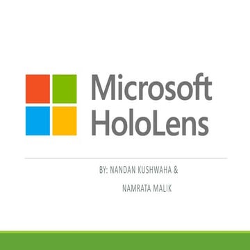 Microsoft HoloLens