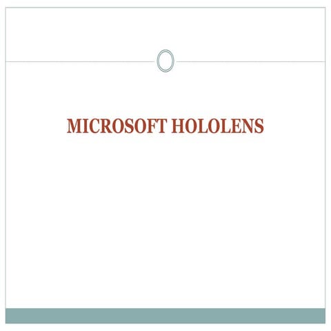 Microsoft Hololens