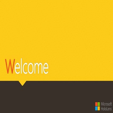 Microsoft's Hololens 