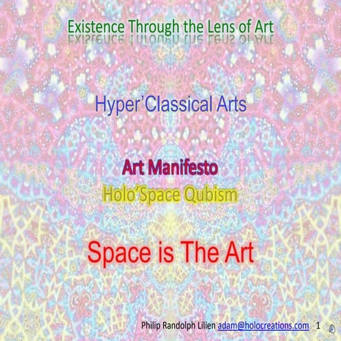 Manifesto on Holo'Space