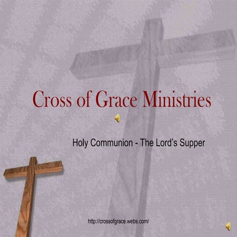 Holy Communion at Cross of Grace