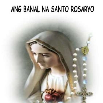 Misteryo ng Santo Rosaryo 