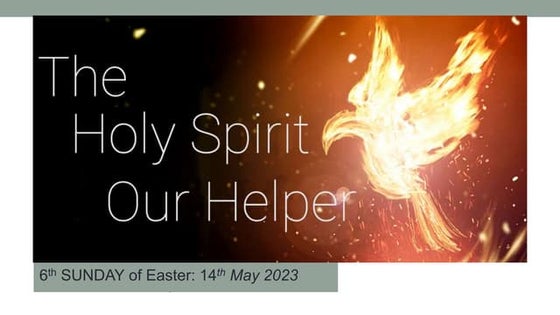 Jesus promises the holy spirit 170520 kajang lc | PPTX