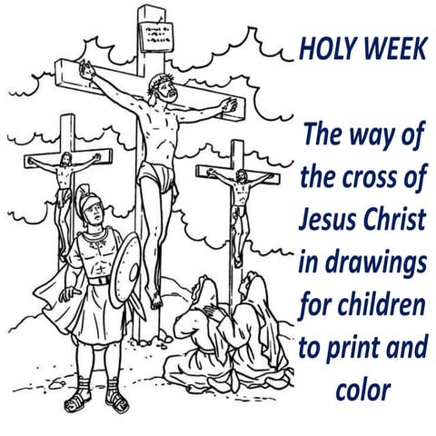Holy Week - Drawings for children (Russian).pptx