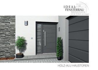Holz Alu Haustüren von IDEAL Fensterbau Weinstock