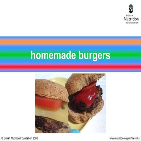 Homade burgers