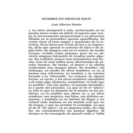 Hombre en medium shot (c. y a.)