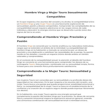 Compatibilidad de amistad entre la mujer Tauro y el hombre Virgo.docx