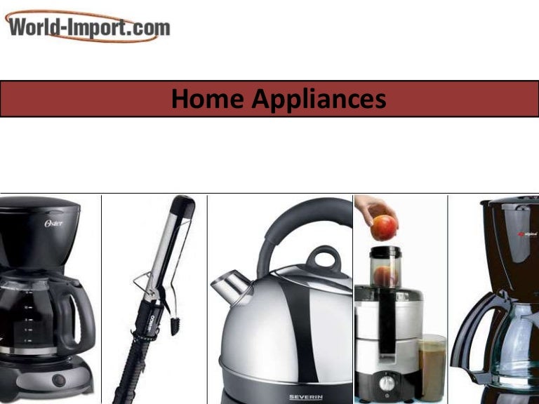 220 Volt Home Appliances at