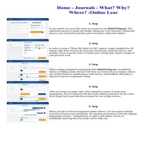 Home - Journals - What Why Where Online Lear