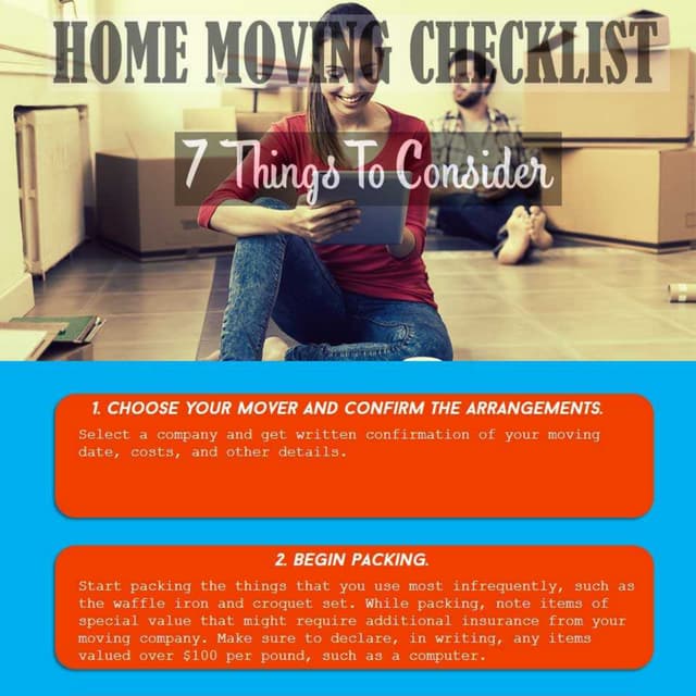 Smart Home Moving Checklist | PDF