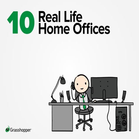10 Real Life Home Offices