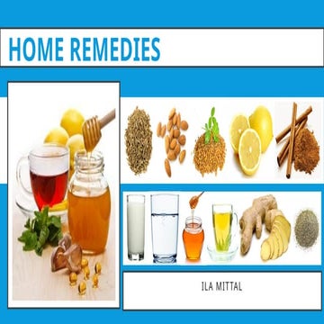 Home remedies | PPTX