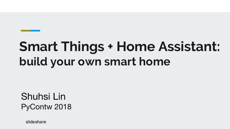 home assistant smartthings hub