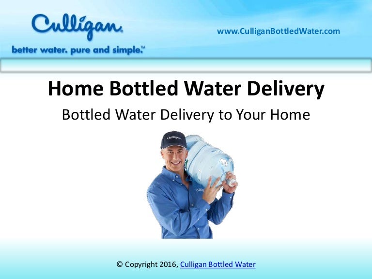 Home Bottled Water Delivery