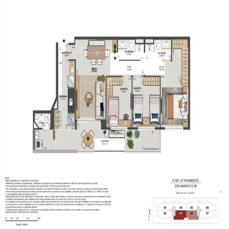 Home BOUTIQUE Icaraí PLANTAS 3 quartos.pptx