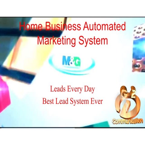 Home business automated marketing system