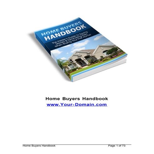 Homebuyer Handbook