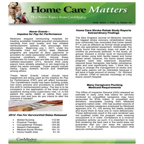 Homecare Matters 10