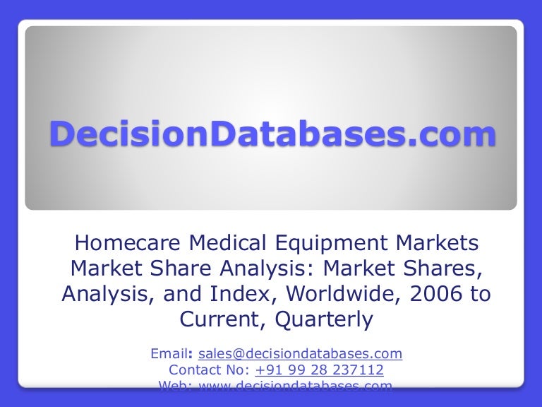 Home Care Medical Equipment