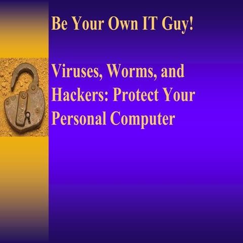 How To Protect Your Home PC