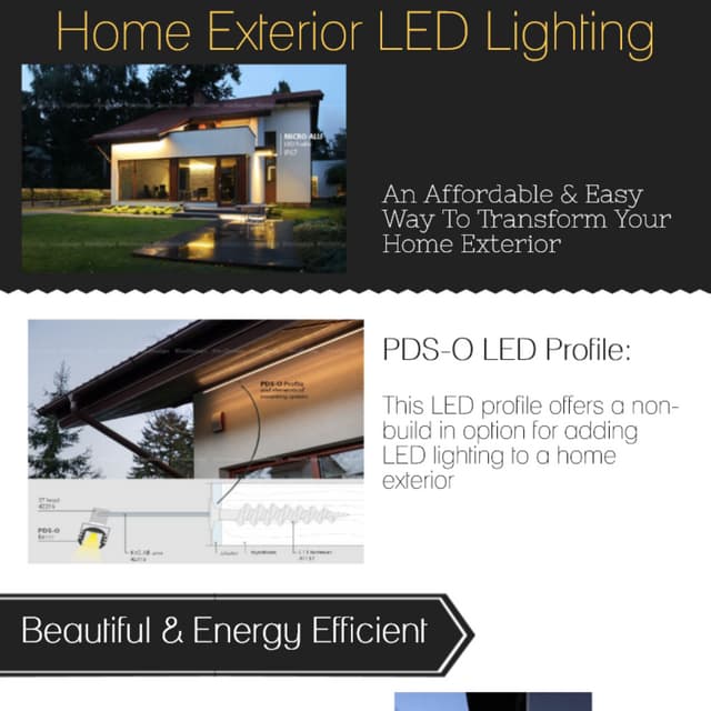 Home Exterior LED Lighting