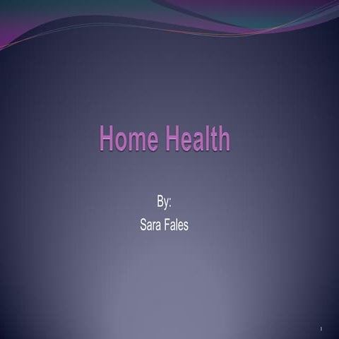 Home Health Powerpoint