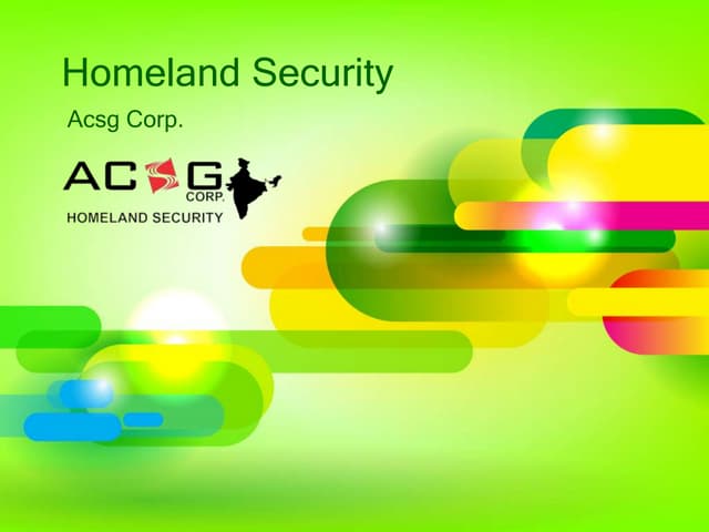 Homeland security