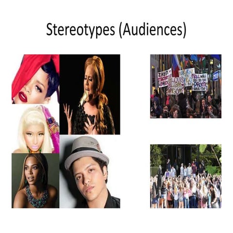 Home learning Evaluation Stereotypes/Audiences 