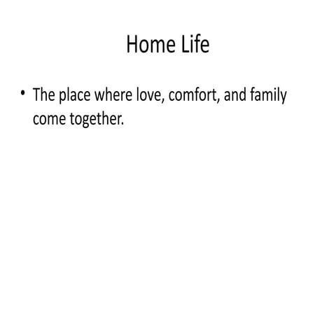 The Importance of Home Life: Building Love, Values, and Strong Family ...