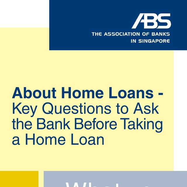 16 Questions You Should Ask The Bank Before Taking A Home Loan