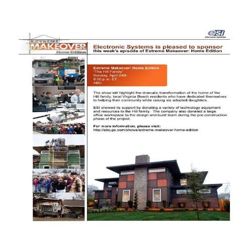 Home make over home edition 2011