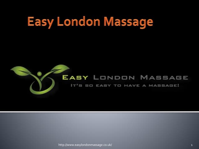 Home massage London