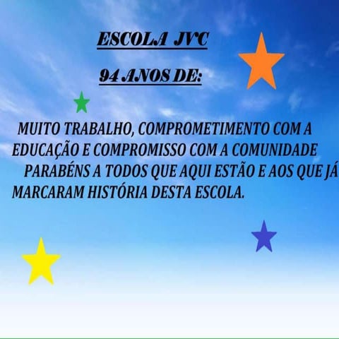 Homenagem jvc