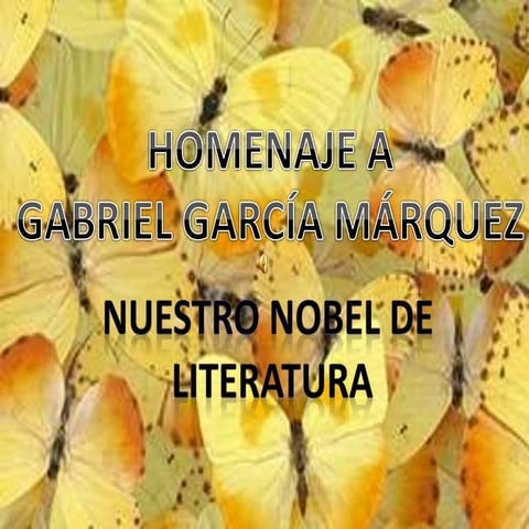 Homenaje a gabo