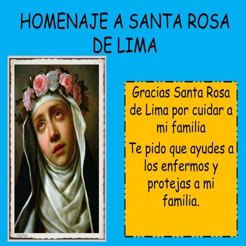 Santa rosa de lima | PPTX