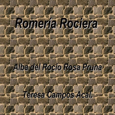 El Camino del Rocío