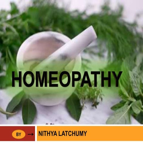 Homeopathy