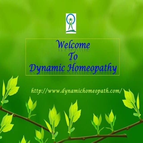 Homeopathy Treatment | PPT | Free Download