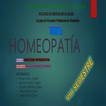 Homeopatia