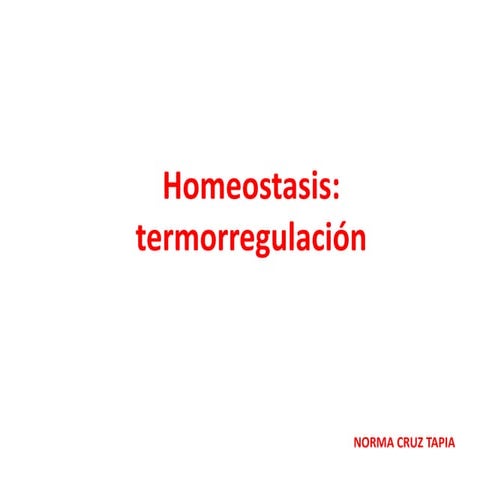 Homeostasis 2013