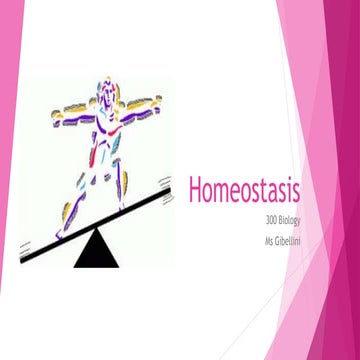 Homeostasis 2014
